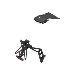 Kit Portatarga Regolabile Nero per Bmw Lightech