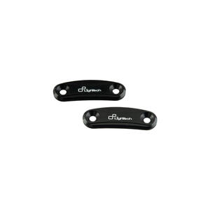 Pair Mirror Block-Off Plates for Kawasaki Lightech