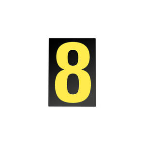 Tabella Portanumero In Pvc Mm.175x260 Sp.1mm Lightech