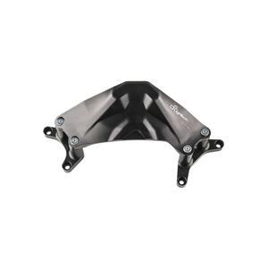 Protezione In Alluminio Copri Frizione Lato Destro per Aprilia <p>Nero</p>