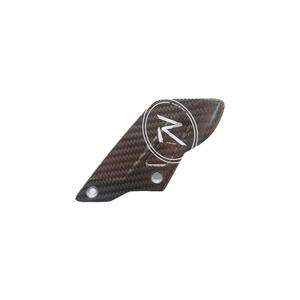 "R-VERSION" Carbon heel guard on gear side <p>Nero</p>