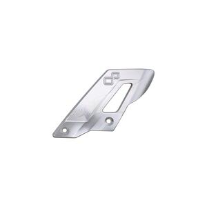 Aluminium Heel Guard Right Side Silver