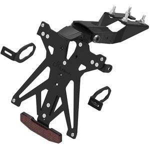 Kit Porta Targa Regolabile <p>Nero</p>