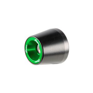 Contrappesi Manubrio In Metallo / Alluminio Serie 200 per Triumph, Ktm, Yamaha Verde