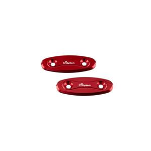 Coppia Tappi Sede Specchio per Suzuki <p>Rosso</p>