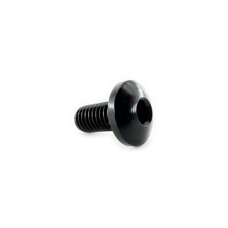 Special Screw With Button Head , Ergal M5 L10 Head &Oslash;10 Nero