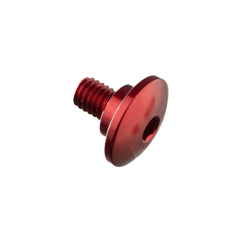 Special Screw M6 X 11 + Smooth Part D9,9 X 3,5 Rosso
