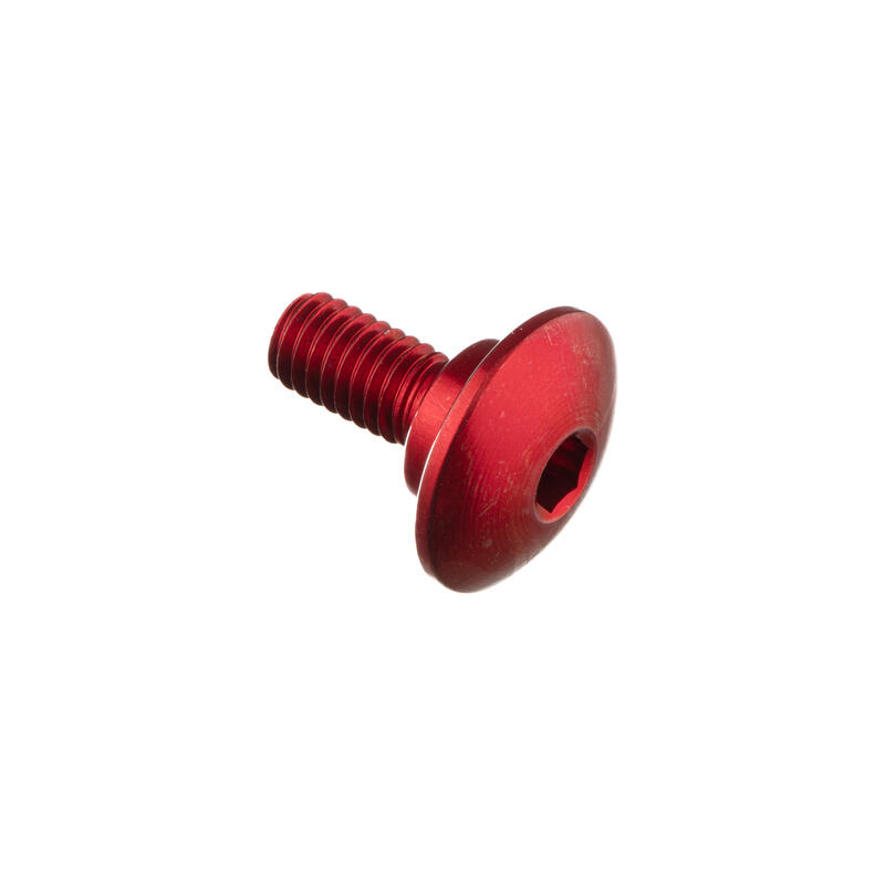 Special Screw M6 X 15 + Smooth Part D9,9 X 3,5 Rosso