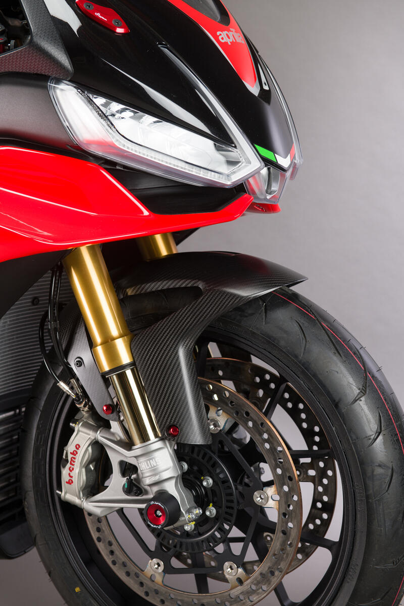 Carbon Front Mudguard for Aprilia Lucido