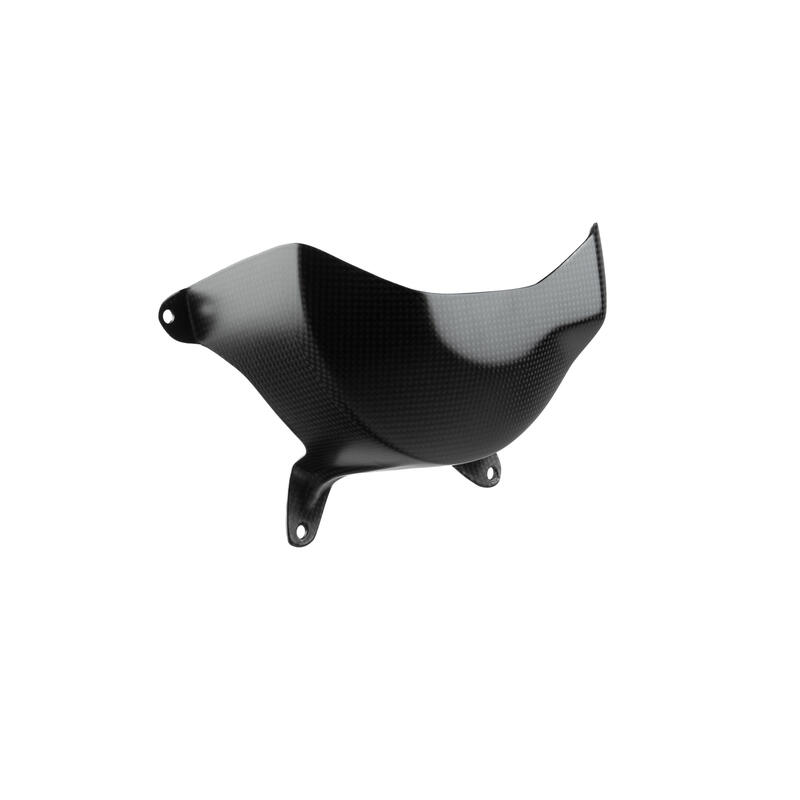 Coperchio Frizione in Carbonio - Opaco per Ducati NeroA1