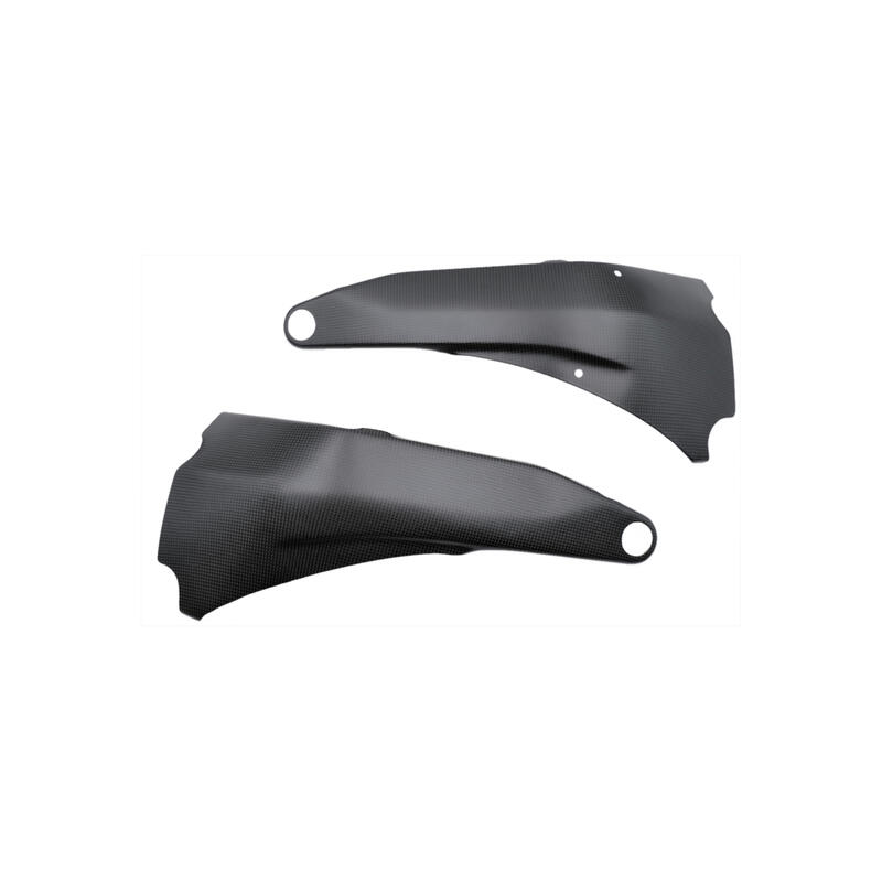 Carbon Frame Protections - Matt (Pair) for Ducati NeroA1