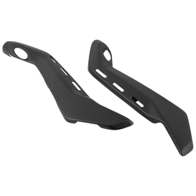 Carbon Under Tank Panels - Matt (Pair) for Ducati Naturale