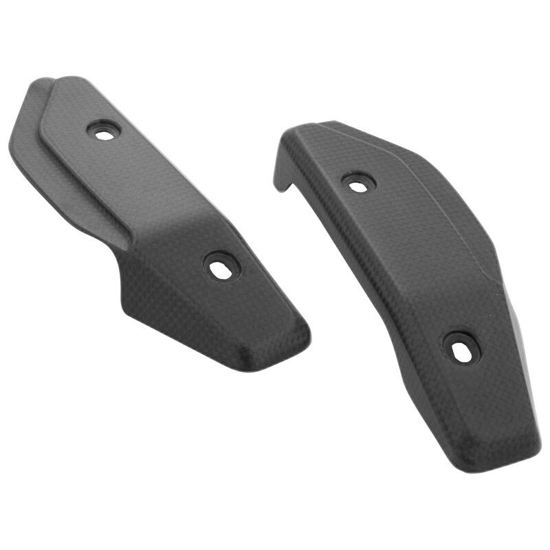 Carbon Left And Right Radiator Side Panels - Matt for Ducati Naturale