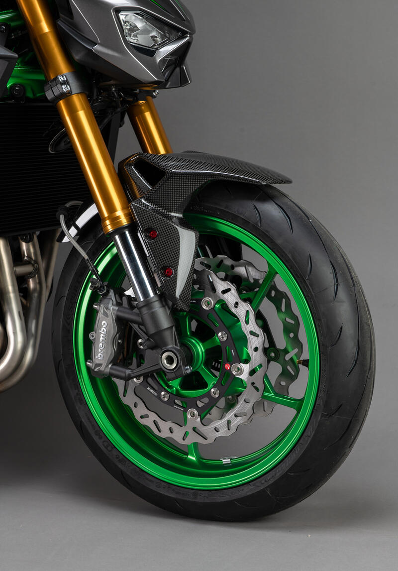 Carbon Front Mudguard for Kawasaki Lucido