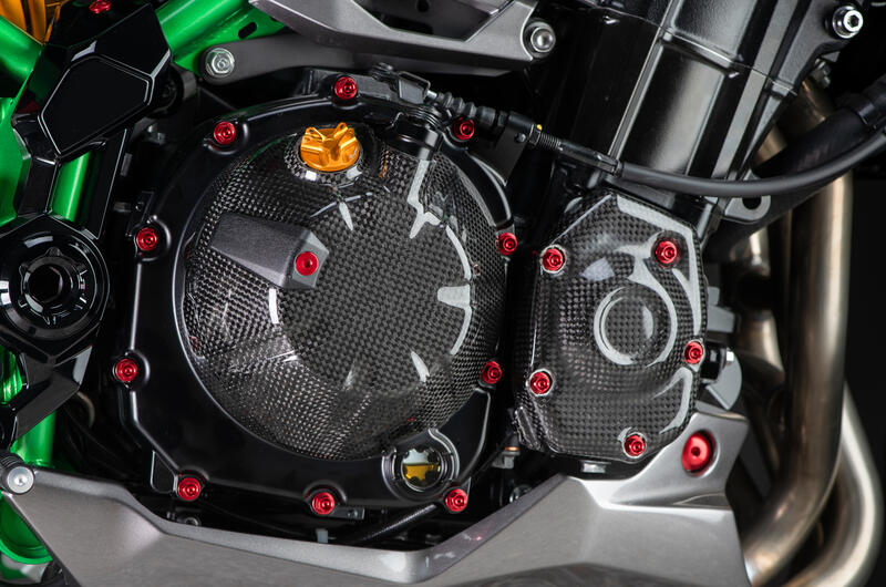 Carbon Clutch Cover for Kawasaki Lucido