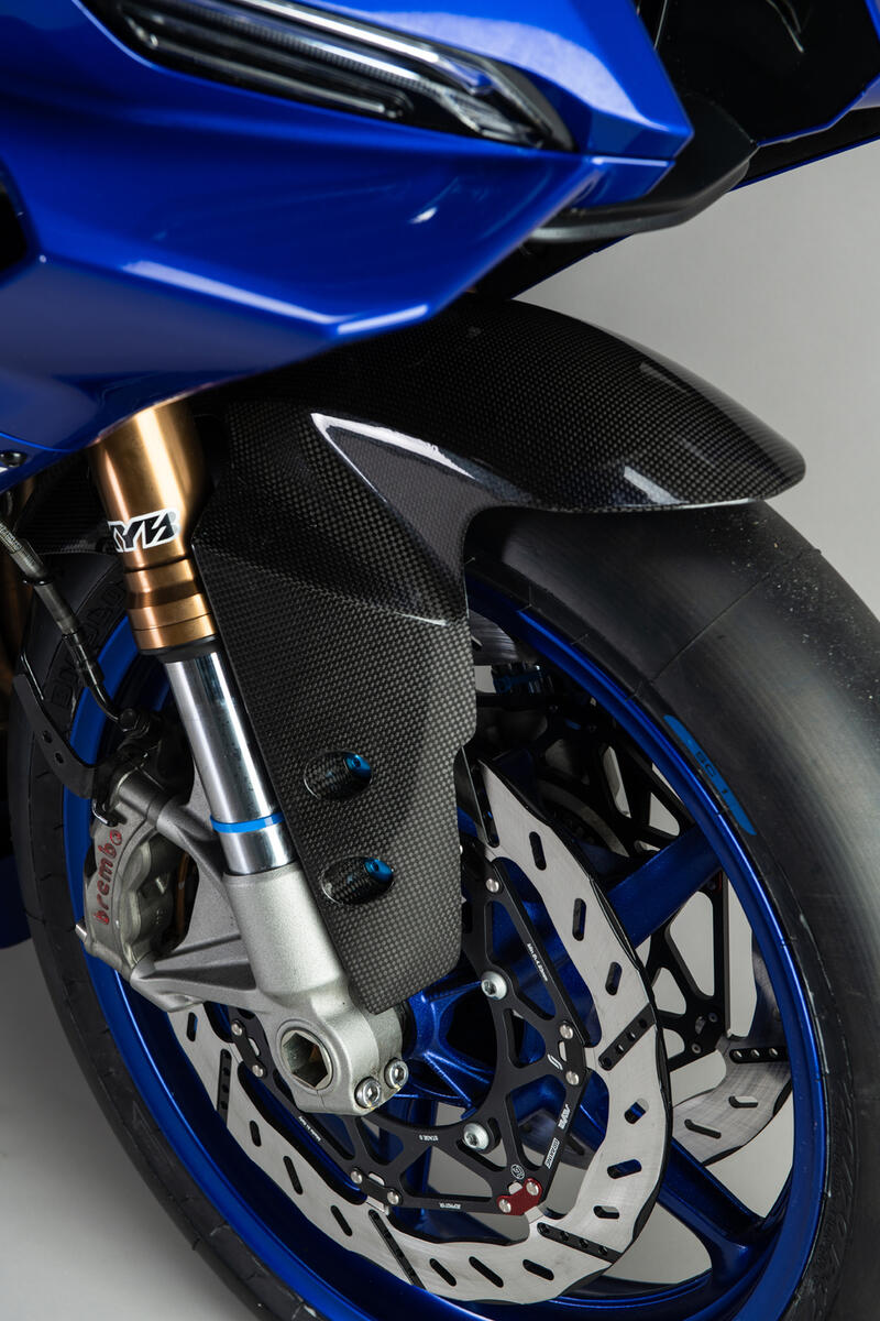 Carbon Front Mudguard Naturale