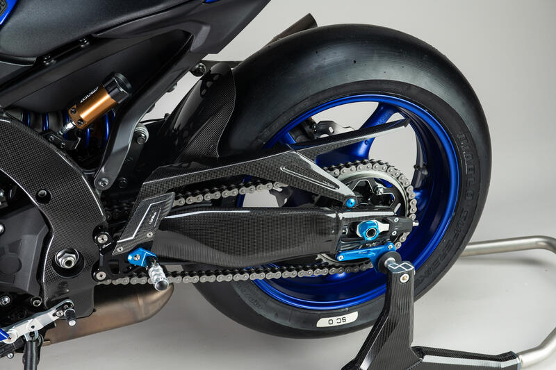 Carbon Rear Mudguard for Yamaha Naturale