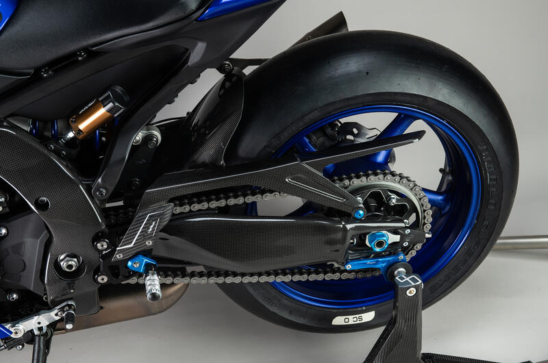 Carbon Rear Mudguard for Yamaha Naturale