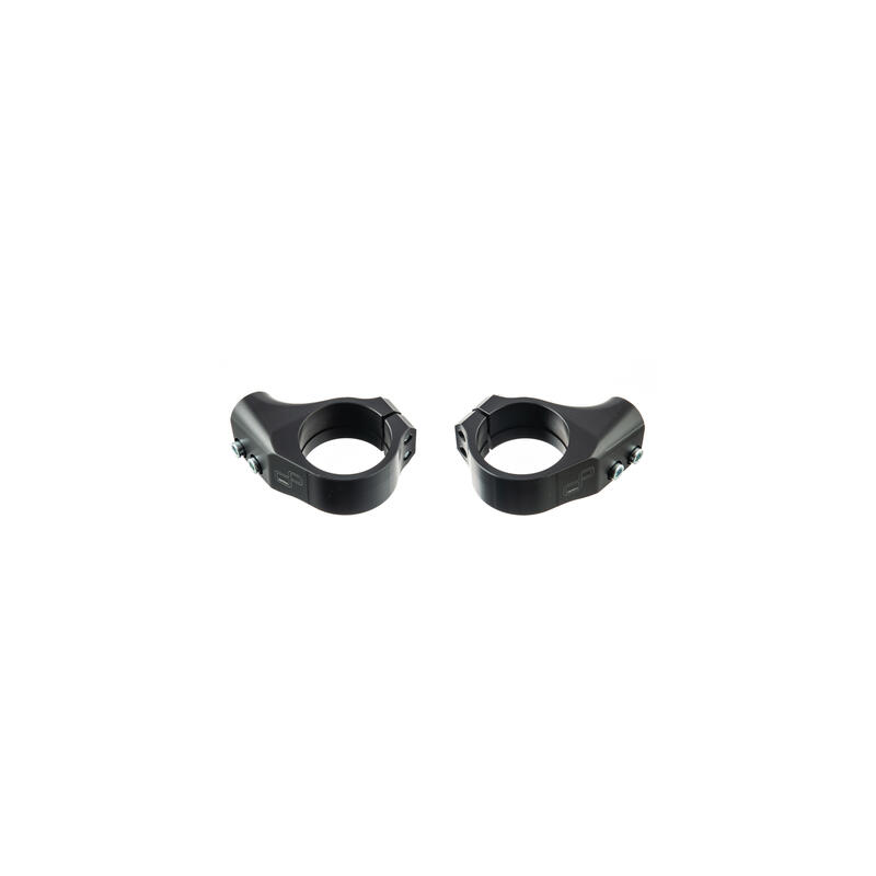 Coppia Bracciali Manubrio &Oslash;50 Offset 25 Inclinazione 7&deg; Nero