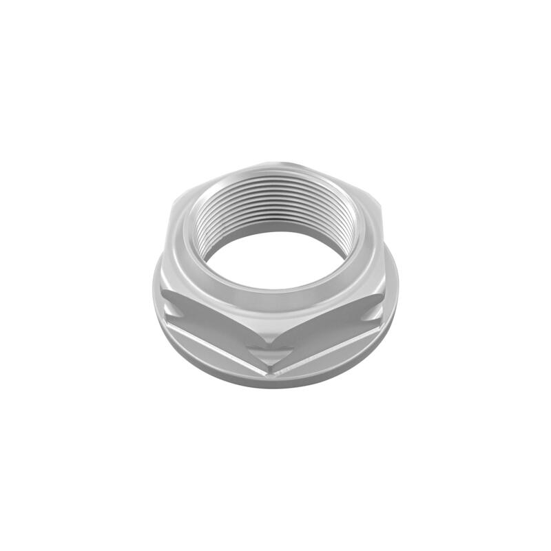 Dado Speciale 35 X 1,5 Ergal Superfice Di Contatto D=55 per Honda, Triumph Argento