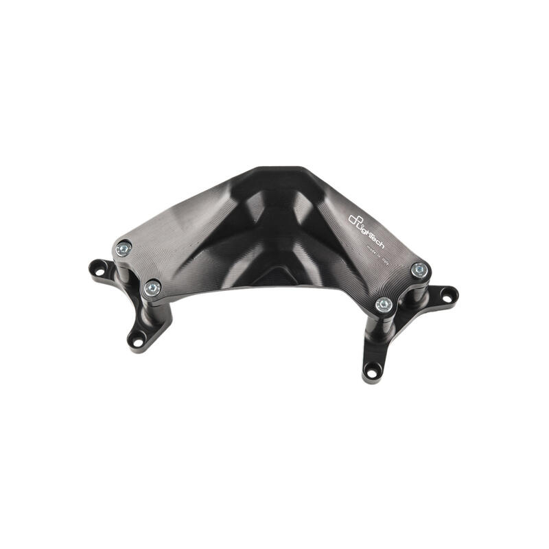 Protezione In Alluminio Copri Frizione Lato Destro per Aprilia Nero