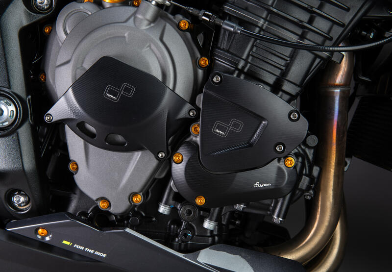 Copri Pick Up Superiore Lato Dx per Triumph Nero