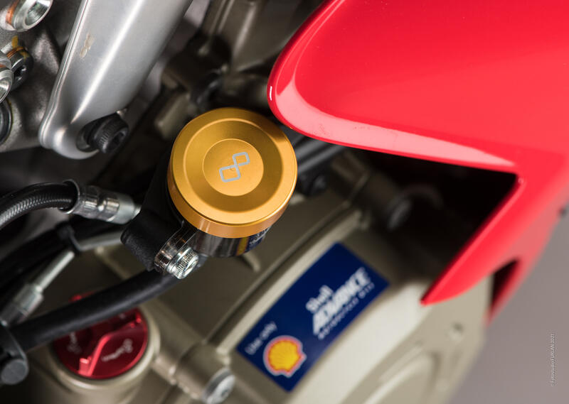 Coperchio Pompa Freno/Frizione per Ktm, Ducati Oro