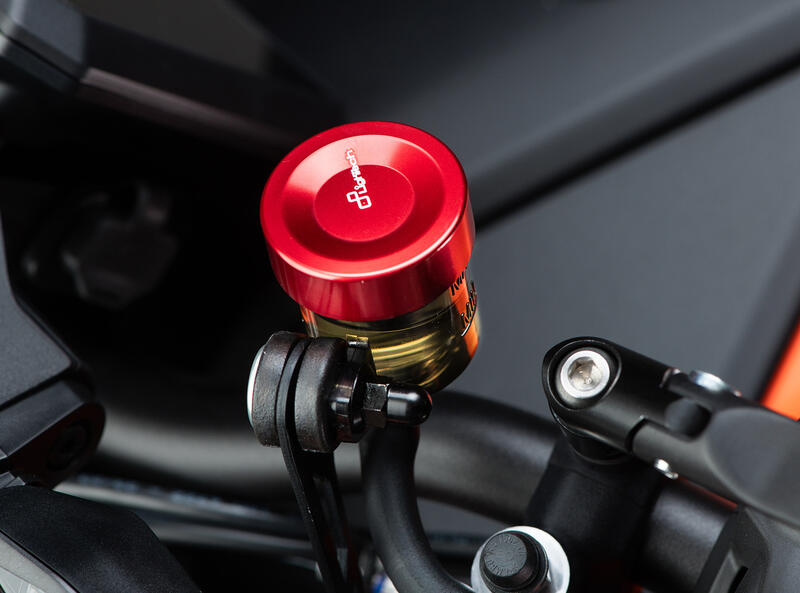 Coperchio Pompa Freno/Frizione per Ktm, Ducati Rosso