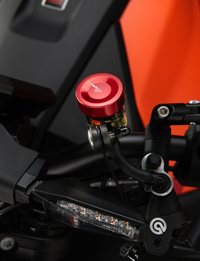 Coperchio Pompa Freno/Frizione per Ktm, Ducati Rosso