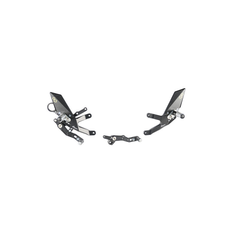 Adjustable Rear Sets With Fold Up Foot Pegs for Bmw Nero