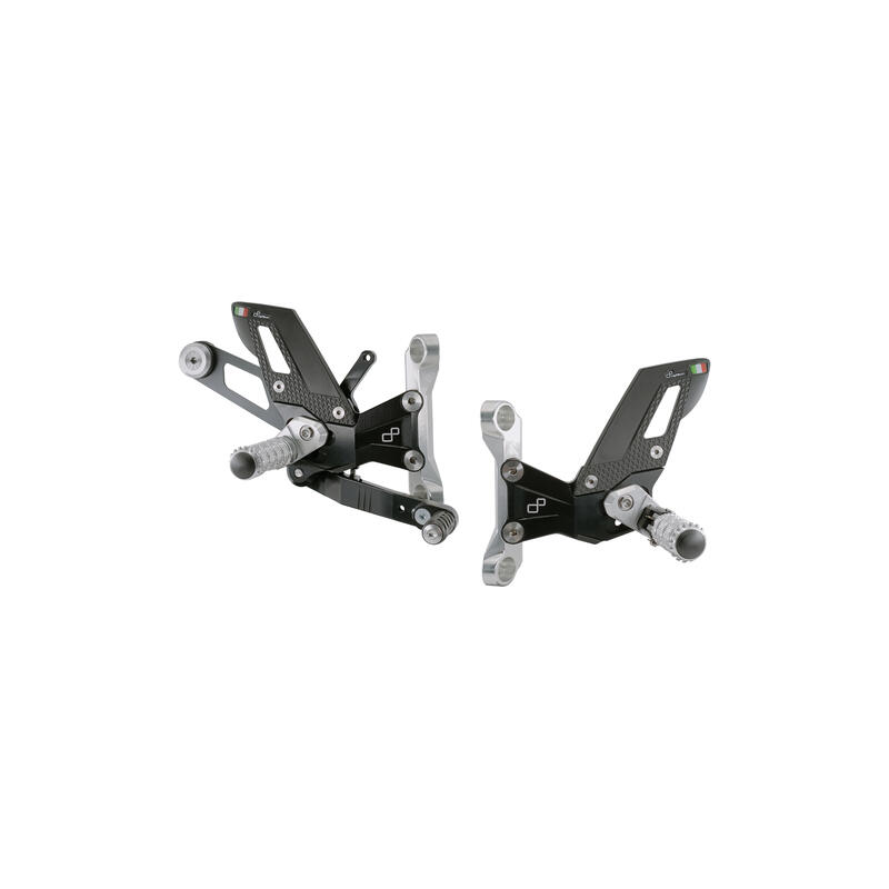 Adjustable Rear Sets With Fixed Foot Pegs for Bmw Naturale