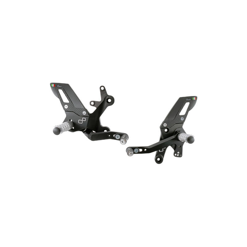 Adjustable Rear Sets With Fixed Foot Pegs for Kawasaki Nero