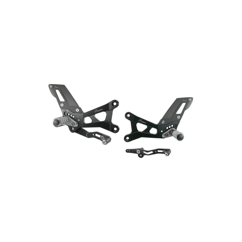 Adjustable Rear Sets With Fixed Foot Pegs for Yamaha Naturale