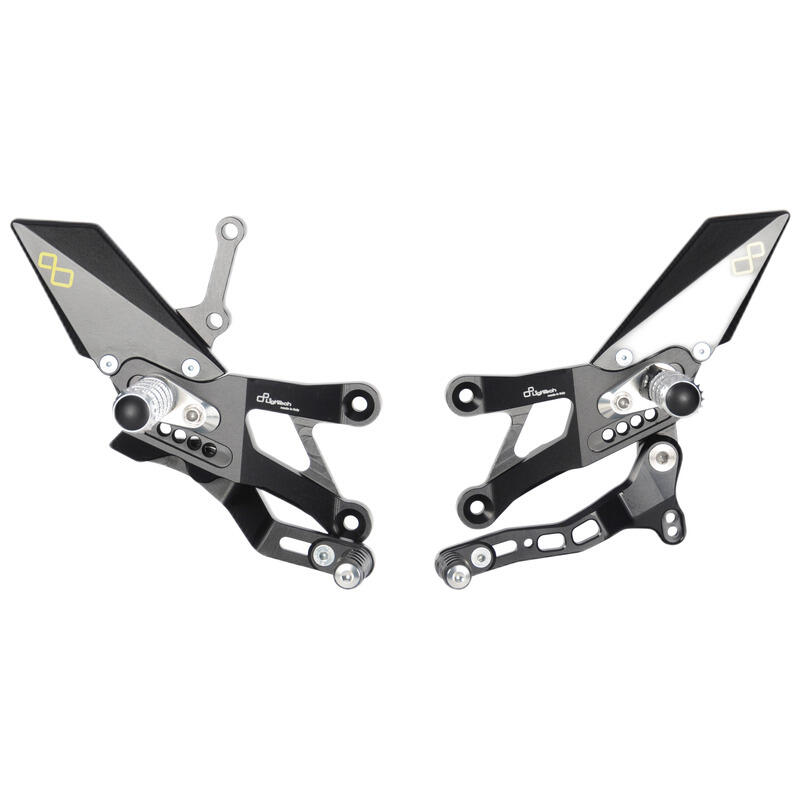 Adjustable Rear Sets With Fixed Foot Pegs for Yamaha Naturale
