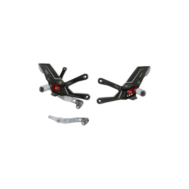 R Version Rear Sets for Yamaha Naturale