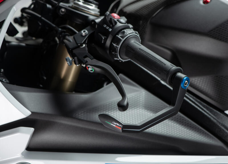 Protezione Leva Frizione  in GC-Tech - Interasse 132 Mm Cobalto