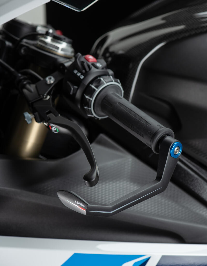 Protezione Leva Frizione  in GC-Tech - Interasse 132 Mm Cobalto