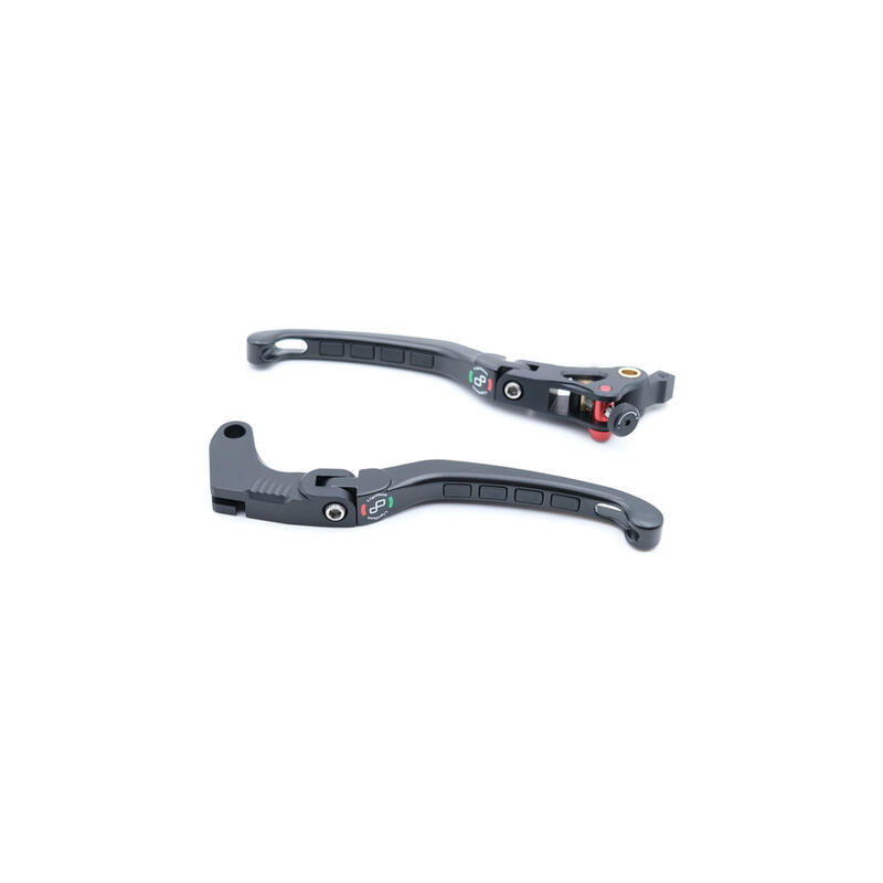 Magnesium/Aluminium Lever Kits (Brake & Clutch) Nero