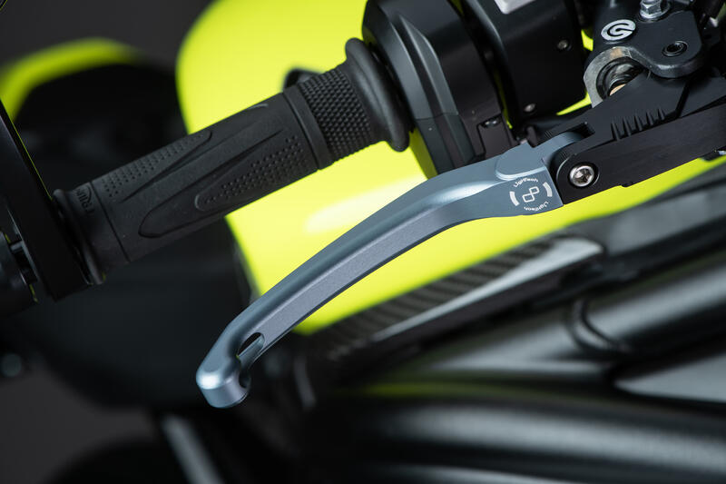 Aluminium Lever Kits (Brake & Clutch) for Triumph Grigio