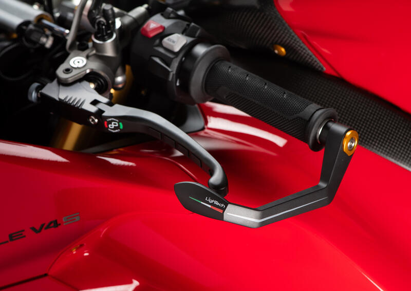 Protezione Leva Frizione  in GC-Tech - Interasse 132 Mm Oro