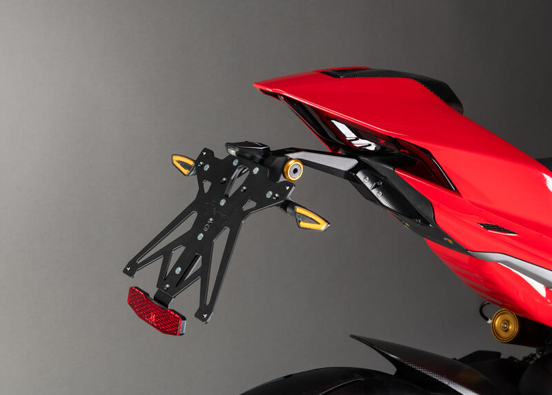 Kit Porta Targa Regolabile per Ducati NeroA1