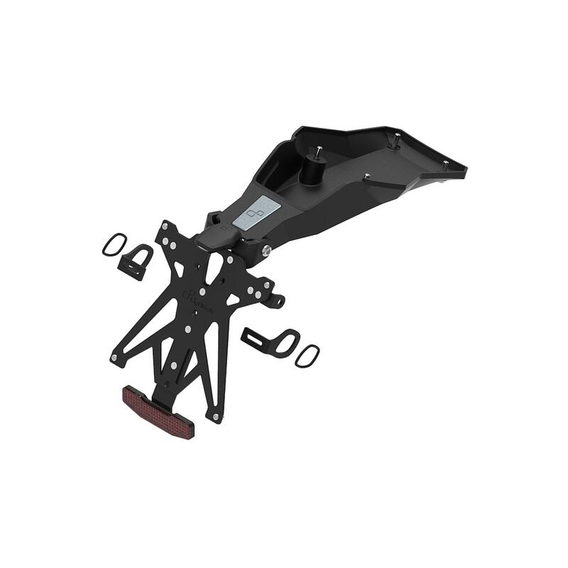 Kit Porta Targa Regolabile per Ducati NeroA1