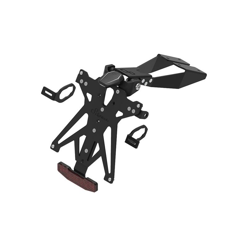 Kit Porta Targa Regolabile per Kawasaki NeroB3