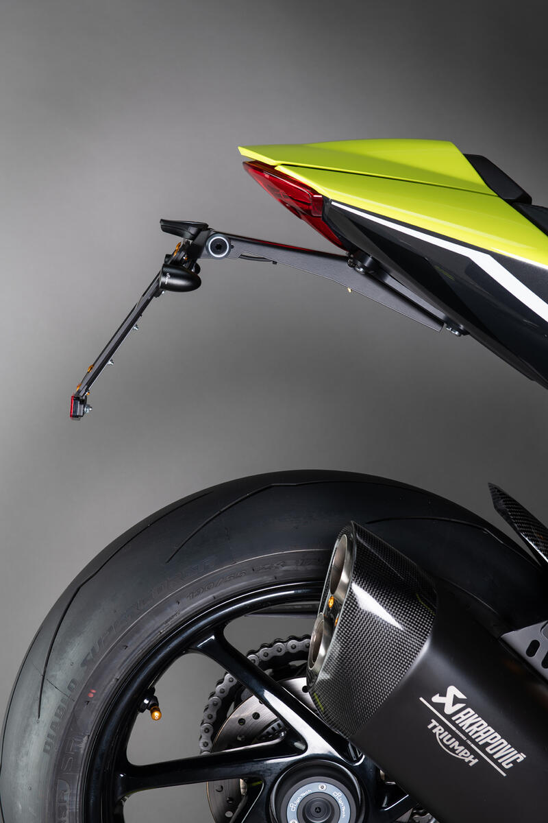 Adjustable License Plate Holder Kit for Triumph NeroA1