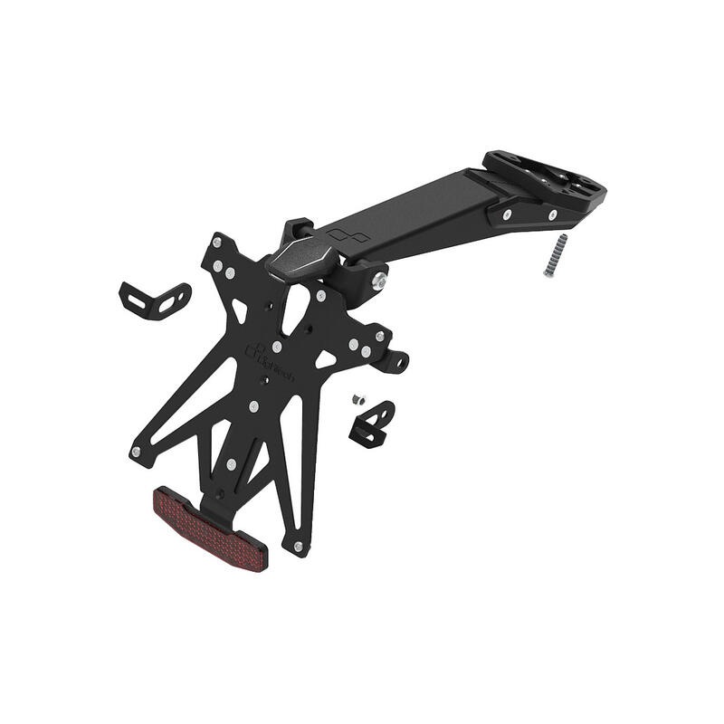 Kit Portatarga Regolabile per Triumph NeroA1