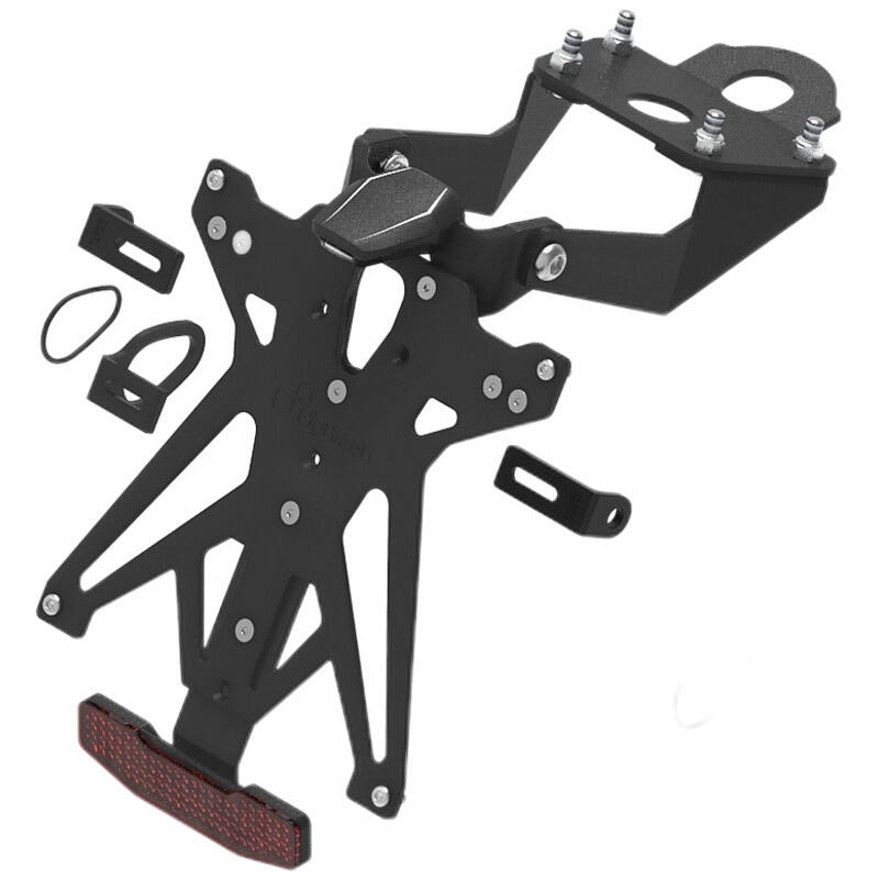 Kit Porta Targa Regolabile per Yamaha A2