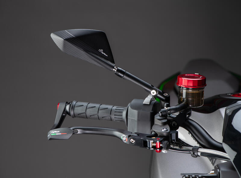 Folding Brake Lever (J Type) Nero