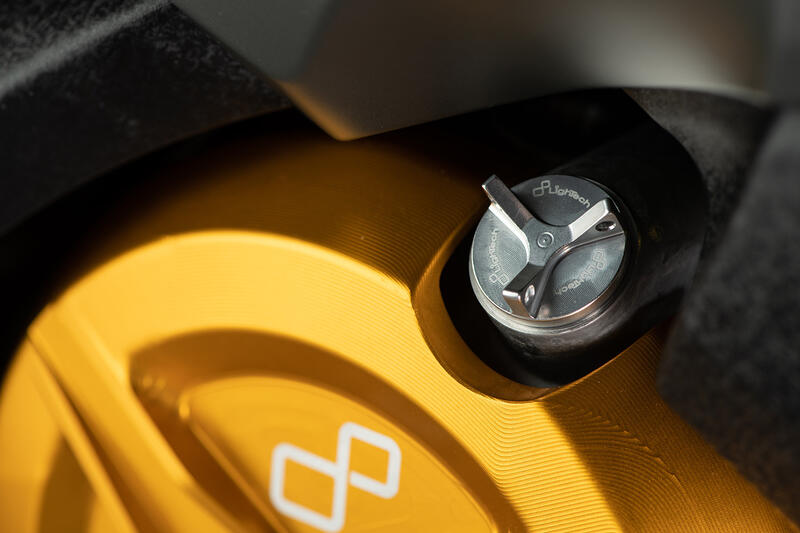 Tappo Olio M19,5x2,5 per Yamaha, Kawasaki, Ducati Argento