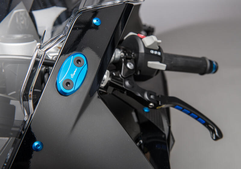 Coppia Tappi Sede Specchio per Bmw, Yamaha Cobalto