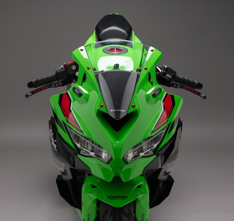 Pair Mirror Block-Off Plates for Kawasaki Nero